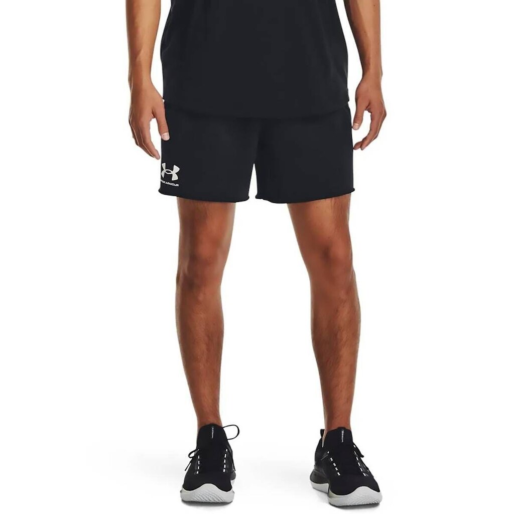 Short Under Armour Rival Terry 6In Masculino - Preto 2GG