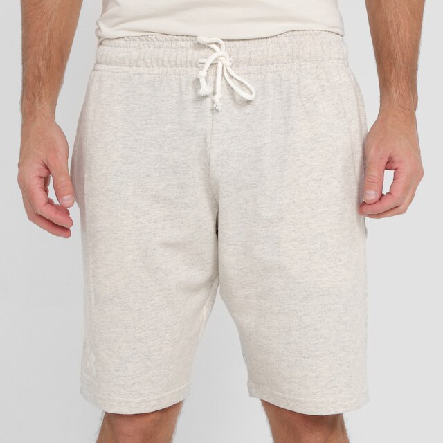Short Under Armour Rival Terry Masculino - Chumbo+Branco é boa?