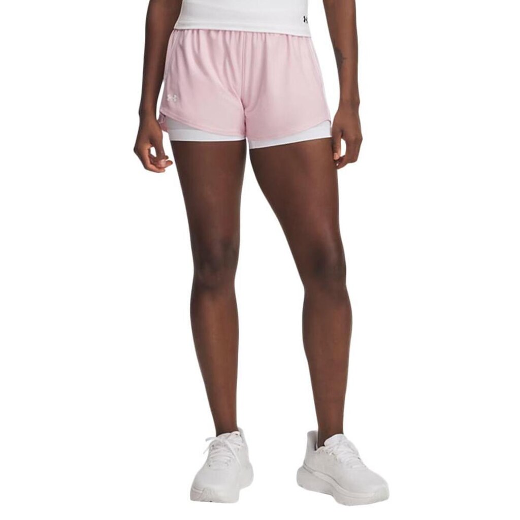 SHORT UNDER ARMOUR TECH PLAY UP 2IN1 FEMININO
