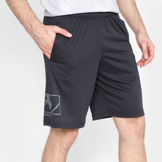 Short Under Armour Tech Tilt Masculino - Preto+Cinza é ruim? Short Under Armour Tech Tilt Masculino - Preto+Cinza é boa?