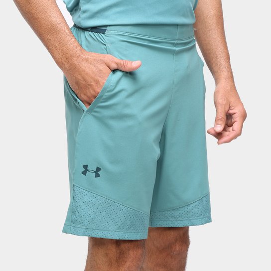 Short Under Armour Vanish Masculino - Azul Petróleo Menor preço em Short Under Armour Vanish Masculino - Azul Petróleo