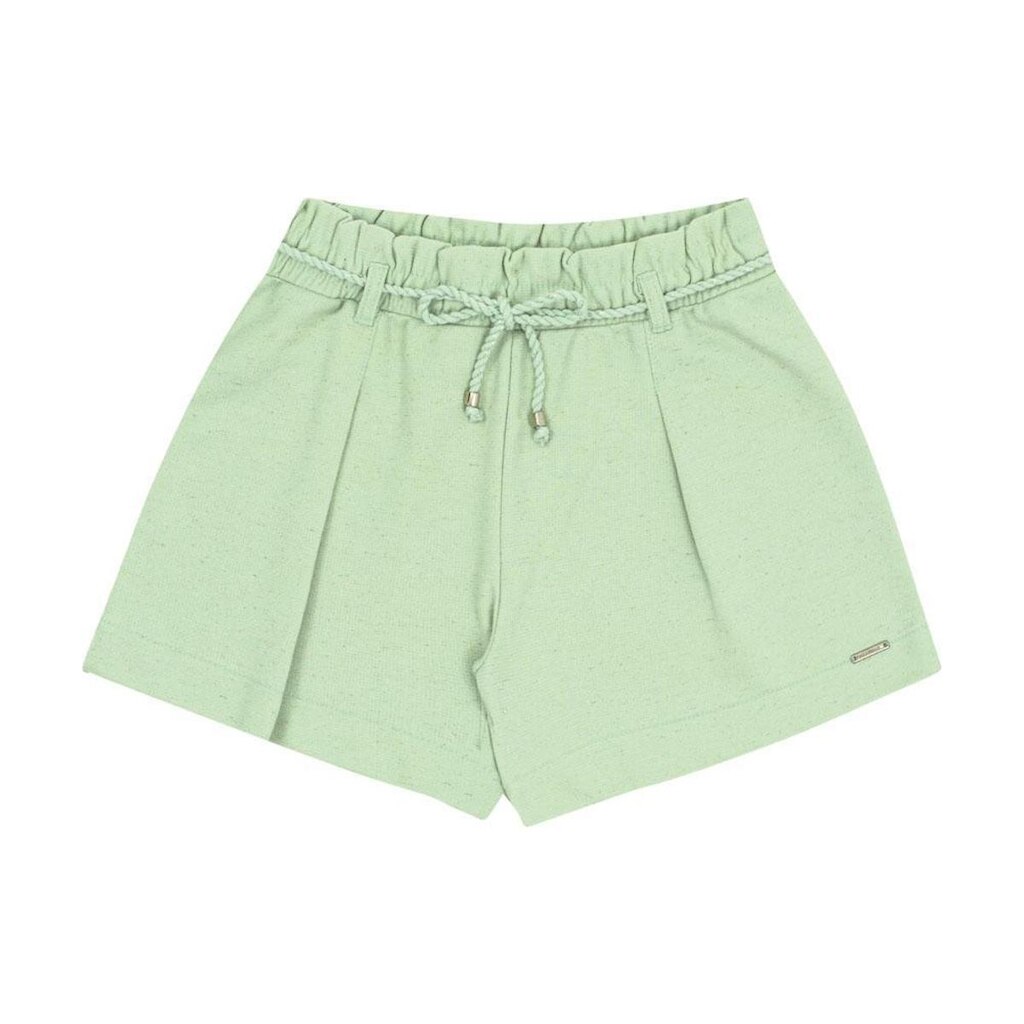 Short Verde Juvenil Pulla Bulla Menina - 53514-1373