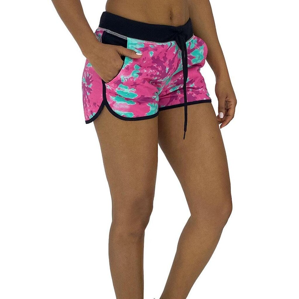 Shortinho Feminino MXD Conceito Tie Dye e Azul