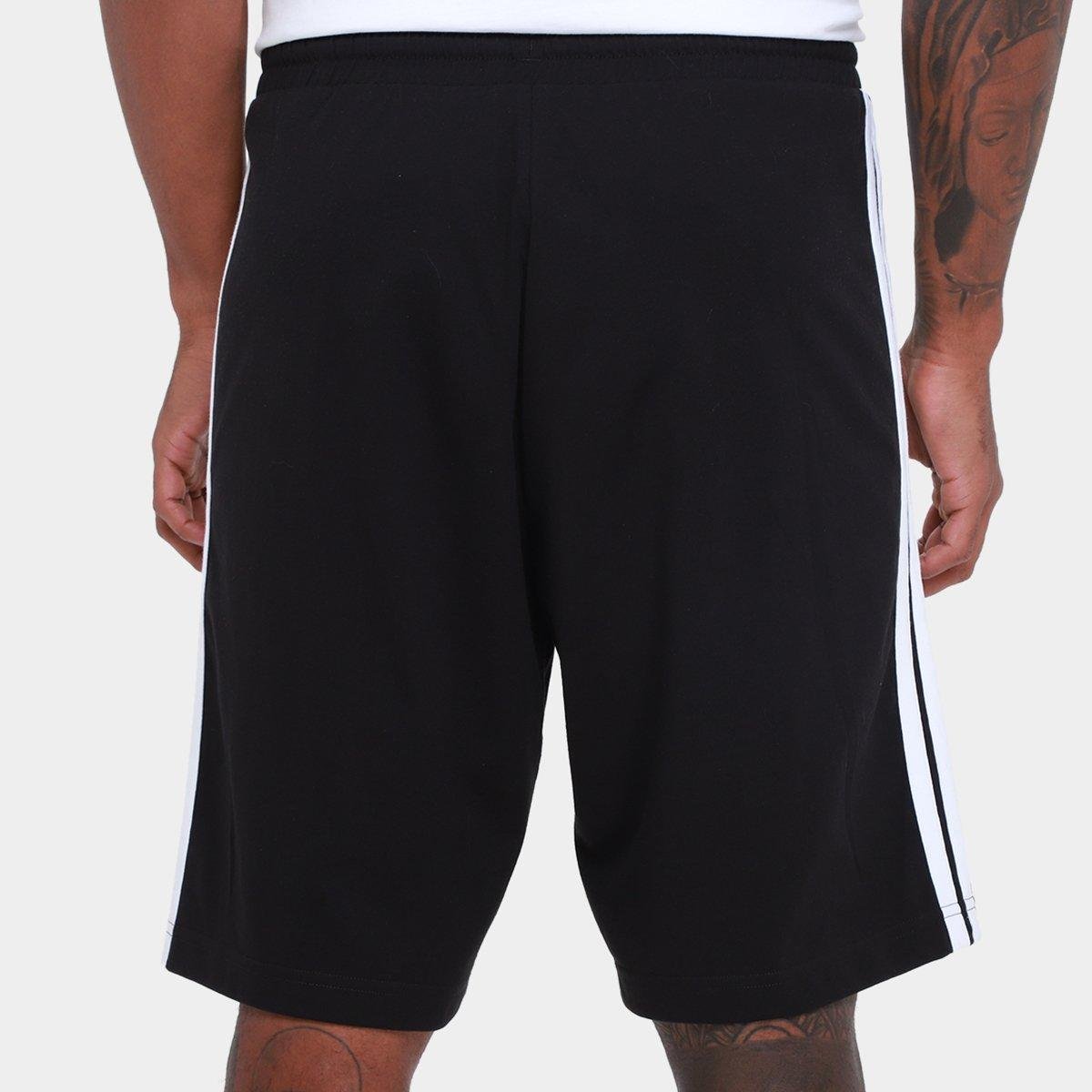 Shorts Adidas 3 Stripes Alongado Masculino - 1
