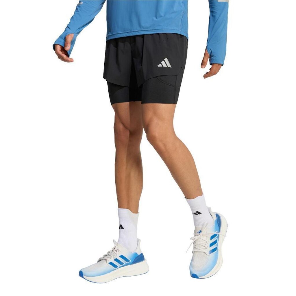 Shorts Adidas Adi365 Climacool+ 2 Em 1 Com 4 Bolsos