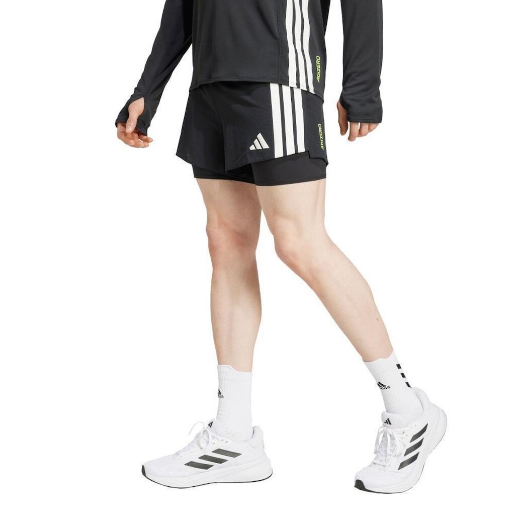 Shorts Adidas Adizero 2 Em 1 Masculino