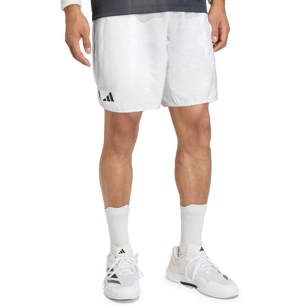 Shorts Adidas Club Tennis Climacool 9In Branco