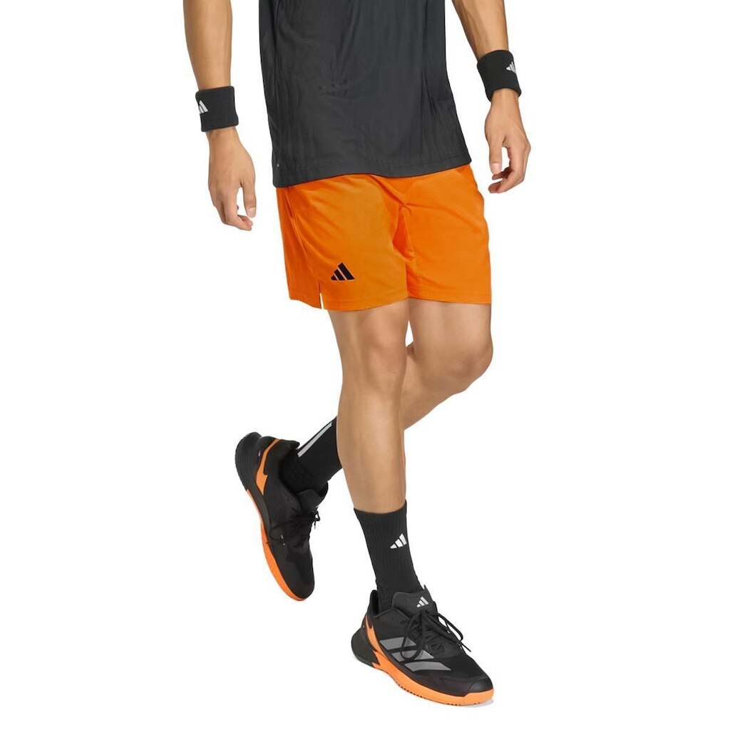 Shorts Adidas Ergo Tennis Climacool 7in Laranja