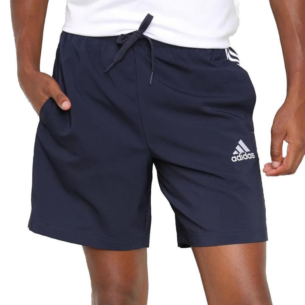 Shorts Adidas Ess 3 Stripes Masculino