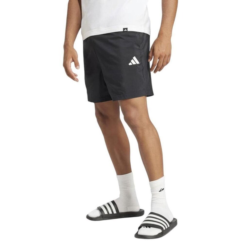 Shorts Adidas Essential Chelsea Small Logo Masculino - Preto 2GG