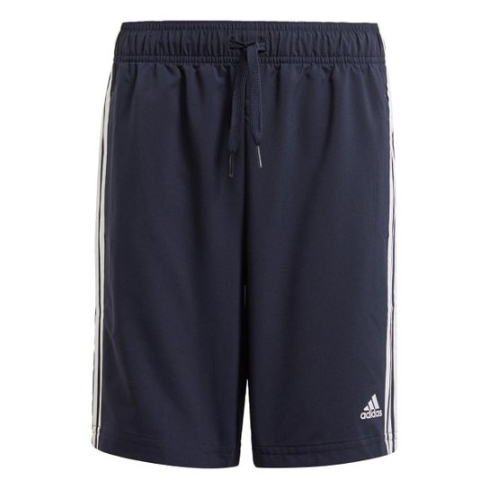 Shorts adidas Essentials 3-Stripes Chelsea-Azul Adidas - Azul Escuro Menor preço em Shorts adidas Essentials 3-Stripes Chelsea-Azul Adidas - Azul Escuro
