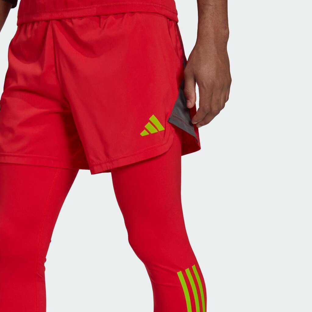Shorts Adidas Goleiro Tiro 23 Vermelho - HT2416