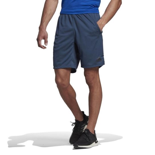 Shorts Adidas Masculino All Set 9-Inch - Azul Escuro Menor preço em Shorts Adidas Masculino All Set 9-Inch - Azul Escuro