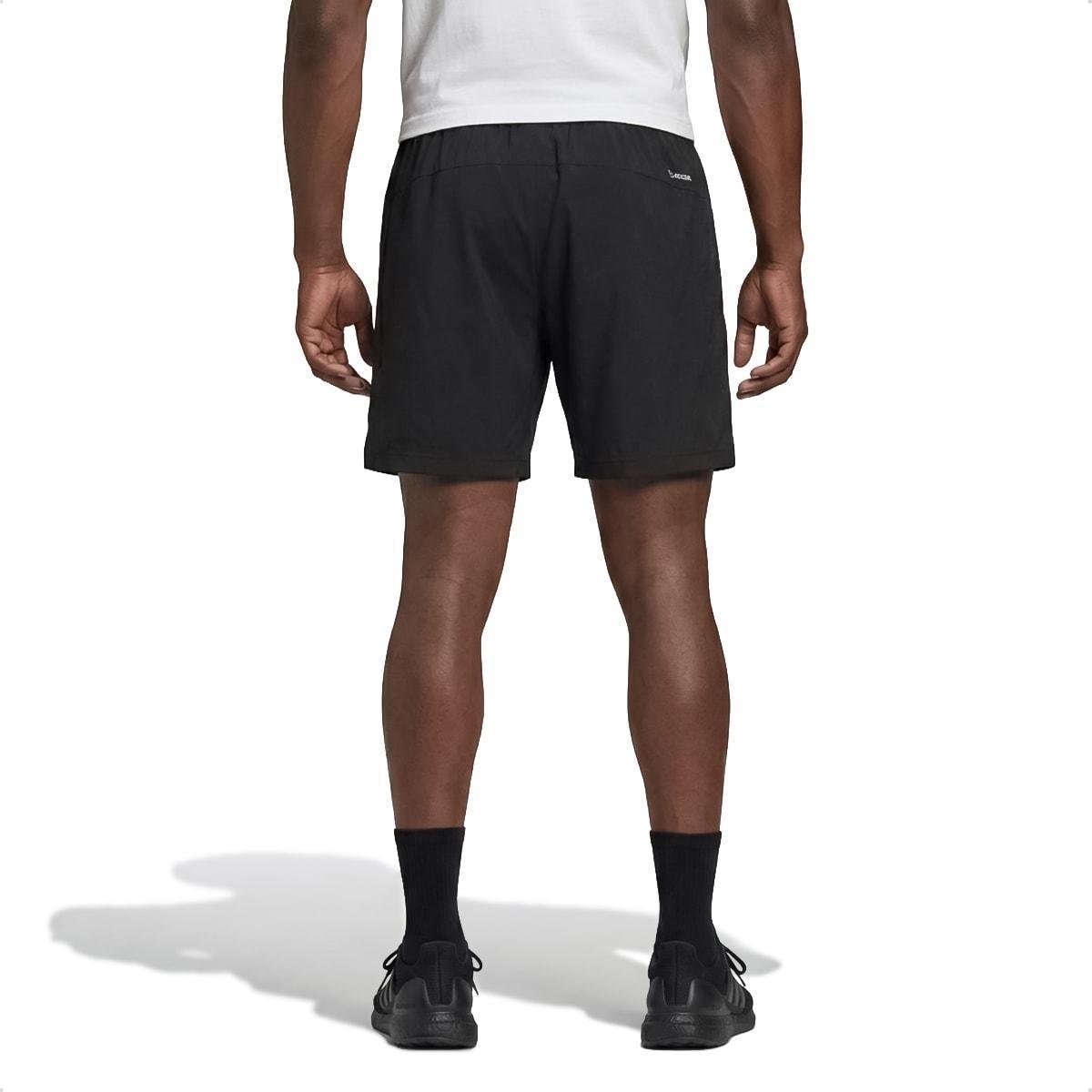 Shorts Adidas Masculino Workout Essentials Base Curto - Preto