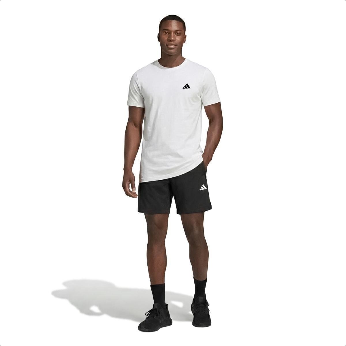 Shorts Adidas Masculino Workout Essentials Base Curto - Preto