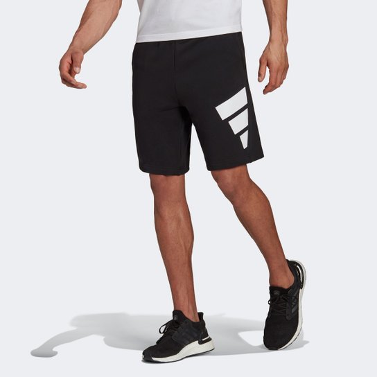 Shorts Adidas Sportswear Future Icons Logo Masculino - Preto Menor preço em Shorts Adidas Sportswear Future Icons Logo Masculino - Preto