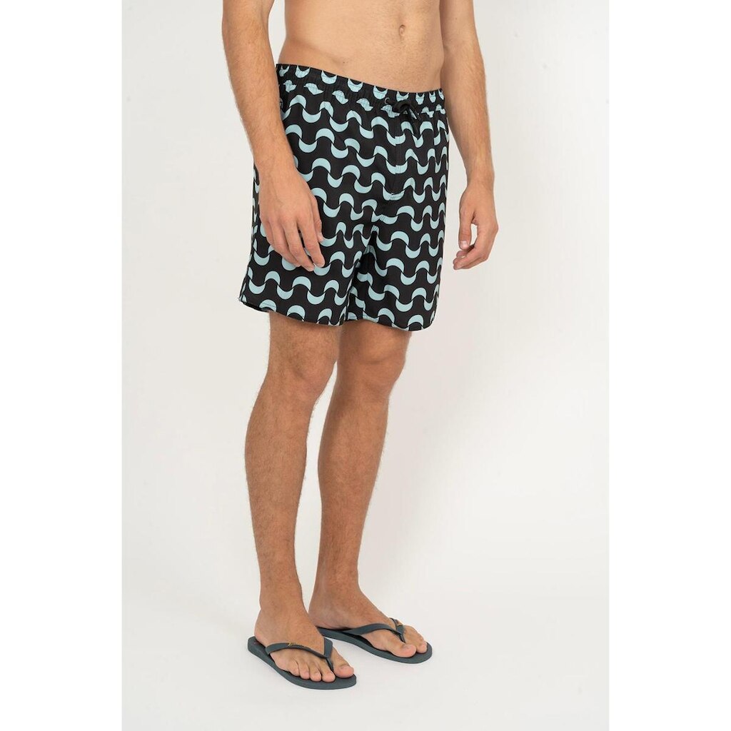Shorts Aleatory Estampado Ipanema Preto