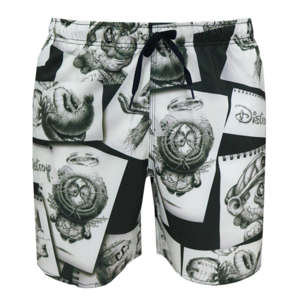 Shorts Alkary Elástico Desenho .