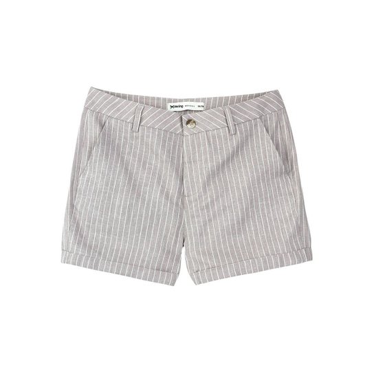 Shorts Basico Alfaiataria Em Linho Feminino Cinza Netshoes Shorts Basico Alfaiataria Em Linho Feminino Cinza Netshoes