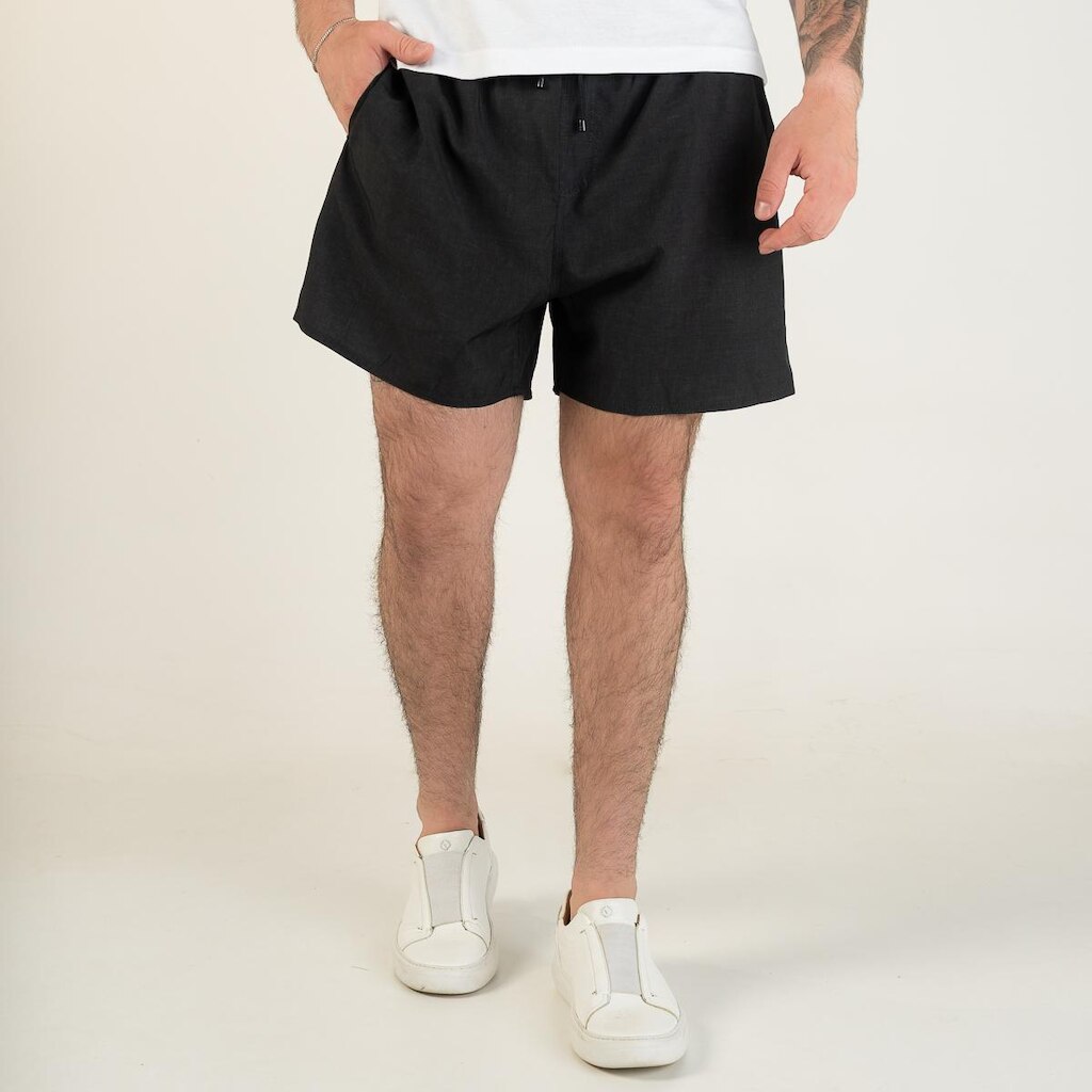 Shorts Beach Reserva Preto