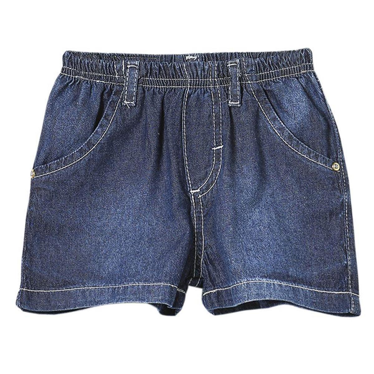 Shorts Bebê Look Jeans Básico Jeans Feminino Menor preço em Shorts Bebê Look Jeans Básico Jeans Feminino