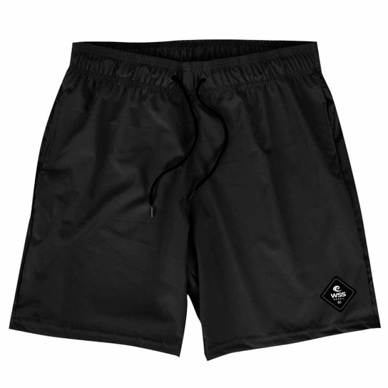 Shorts Bermuda Elastano Premium Preto WSS Diamond