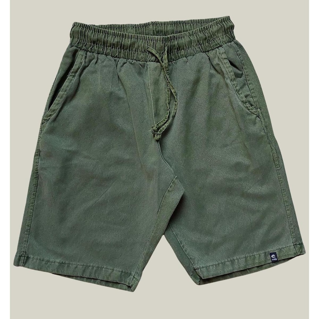 Shorts Bermuda Sarja Masculino WSS Basic Passeio