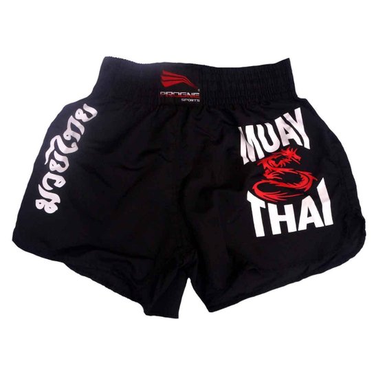 Shorts Calção Para Muay Thai Progne Feminino - Preto Menor preço em Shorts Calção Para Muay Thai Progne Feminino - Preto