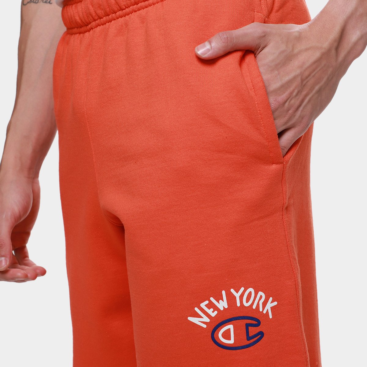 Shorts Champion Powerblend Graphic Masculino - 2
