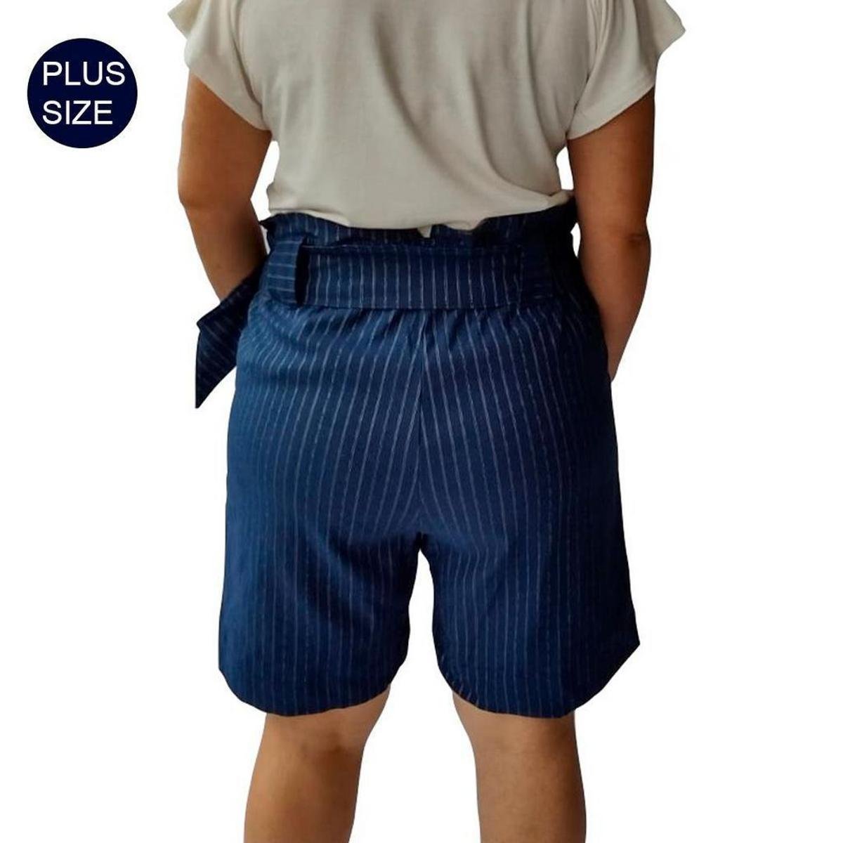 shorts clochard plus size