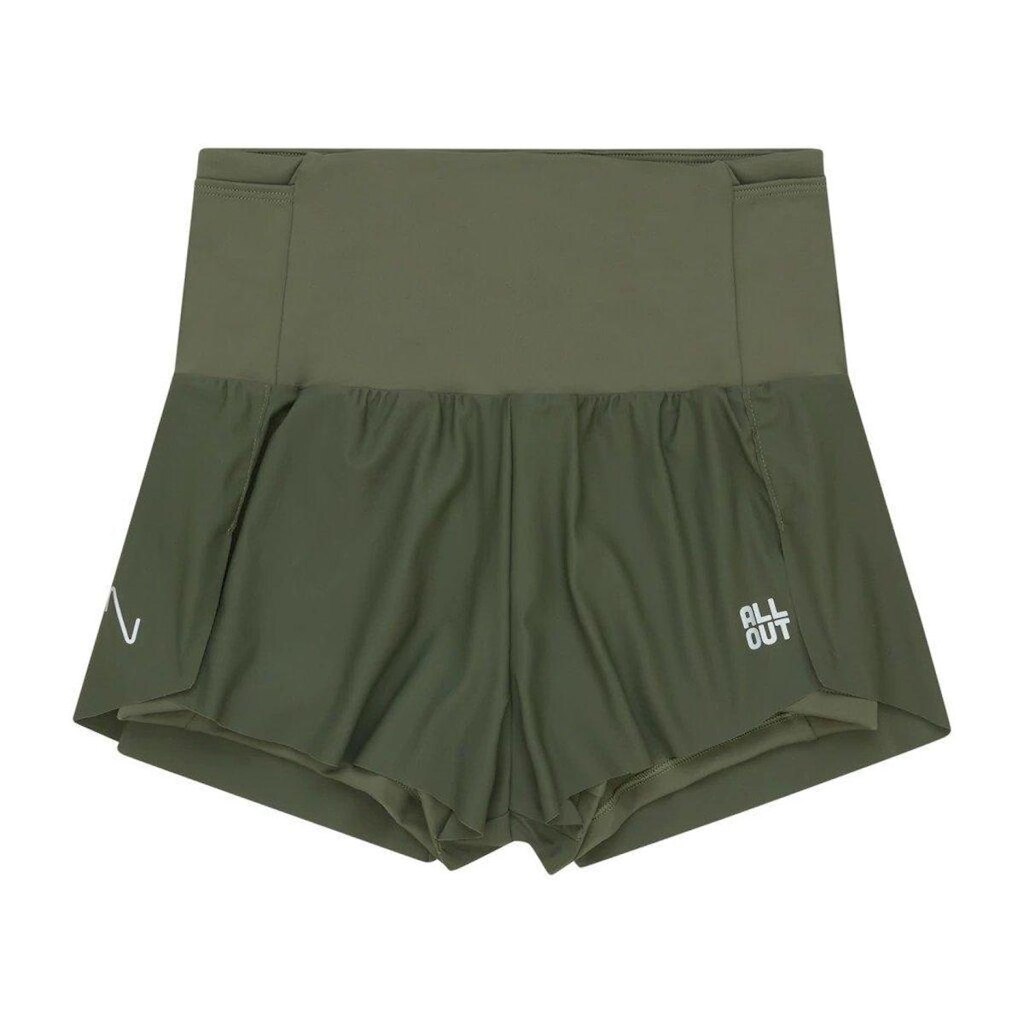 Shorts com Bermuda All Out Run Feminino FreeRun