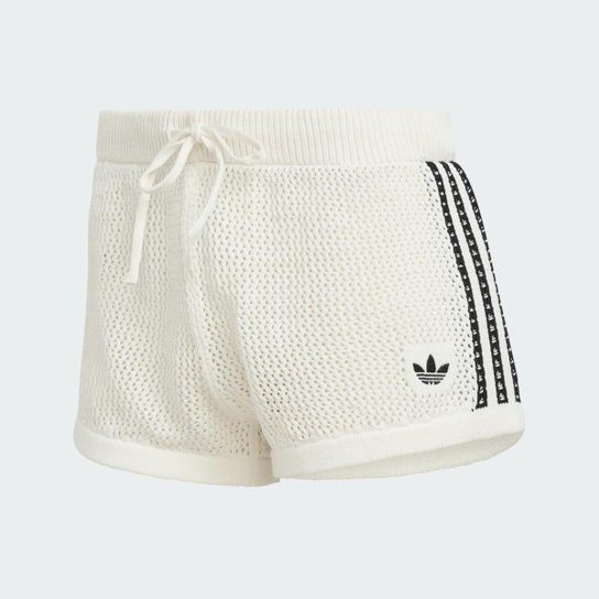Shorts Crochê Adidas Feminina