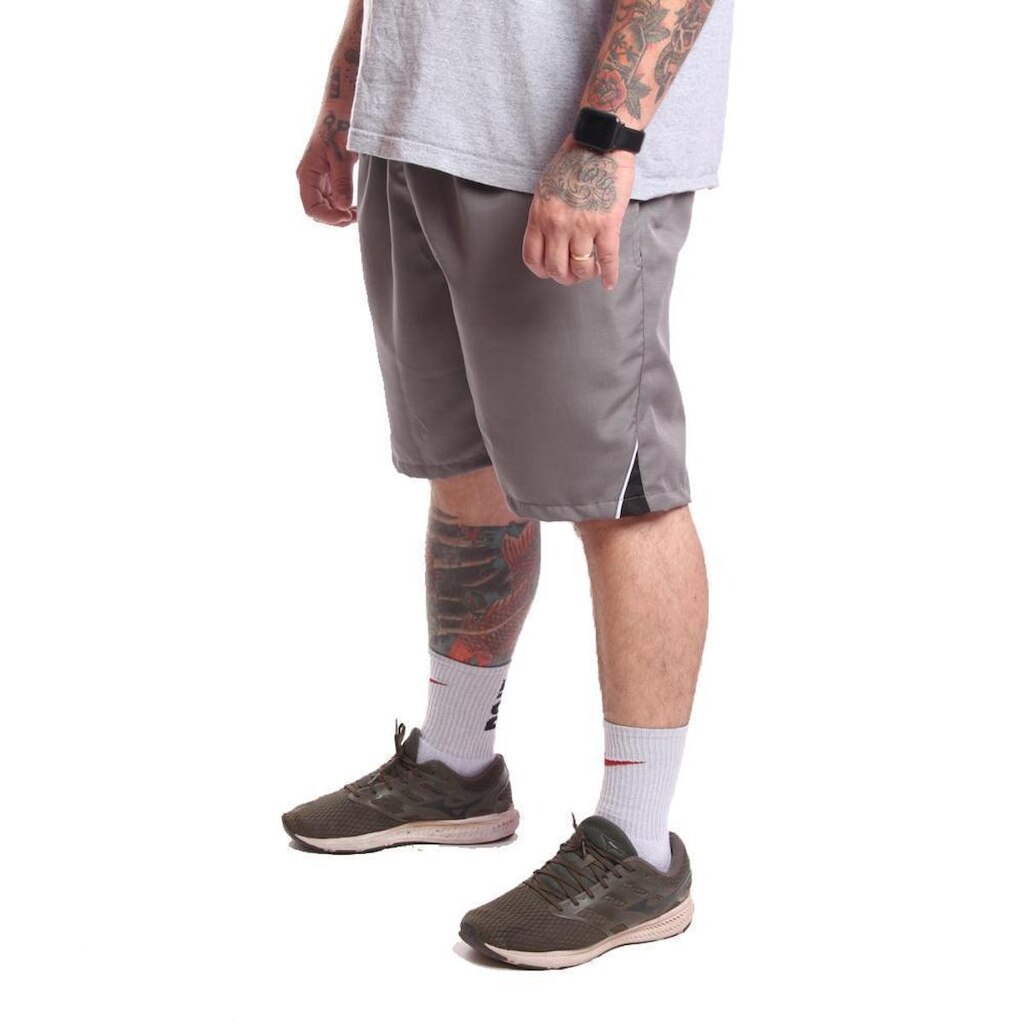 Shorts Curto Rip Stop Com Bolsos