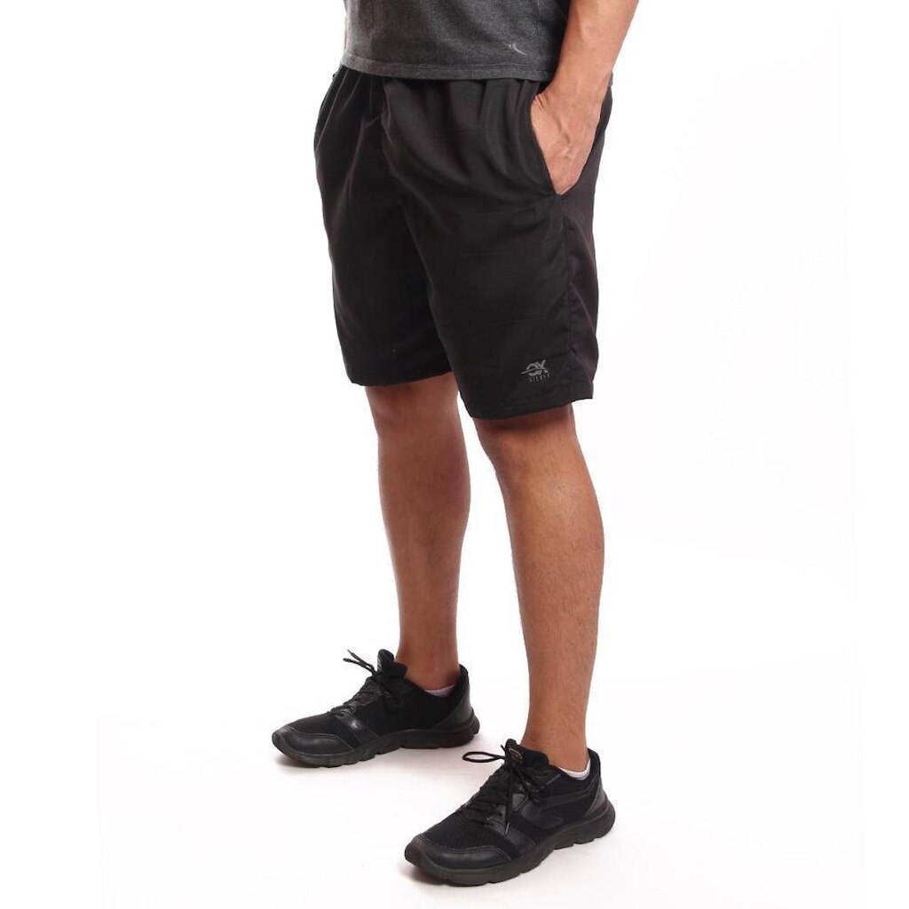 Shorts Curto Tactel Com Bolsos  - Tecido Leve
