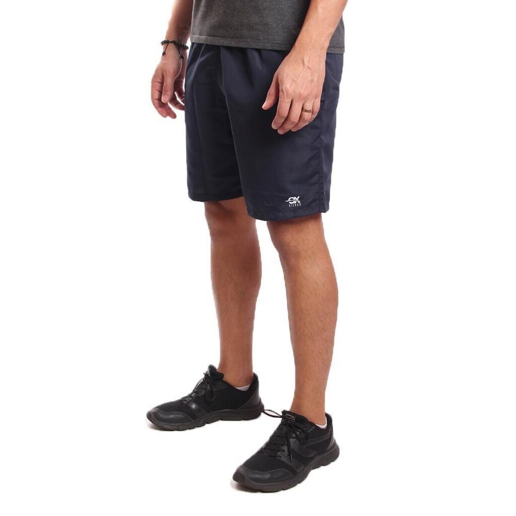 Shorts Curto Tactel Com Bolsos  - Tecido Leve