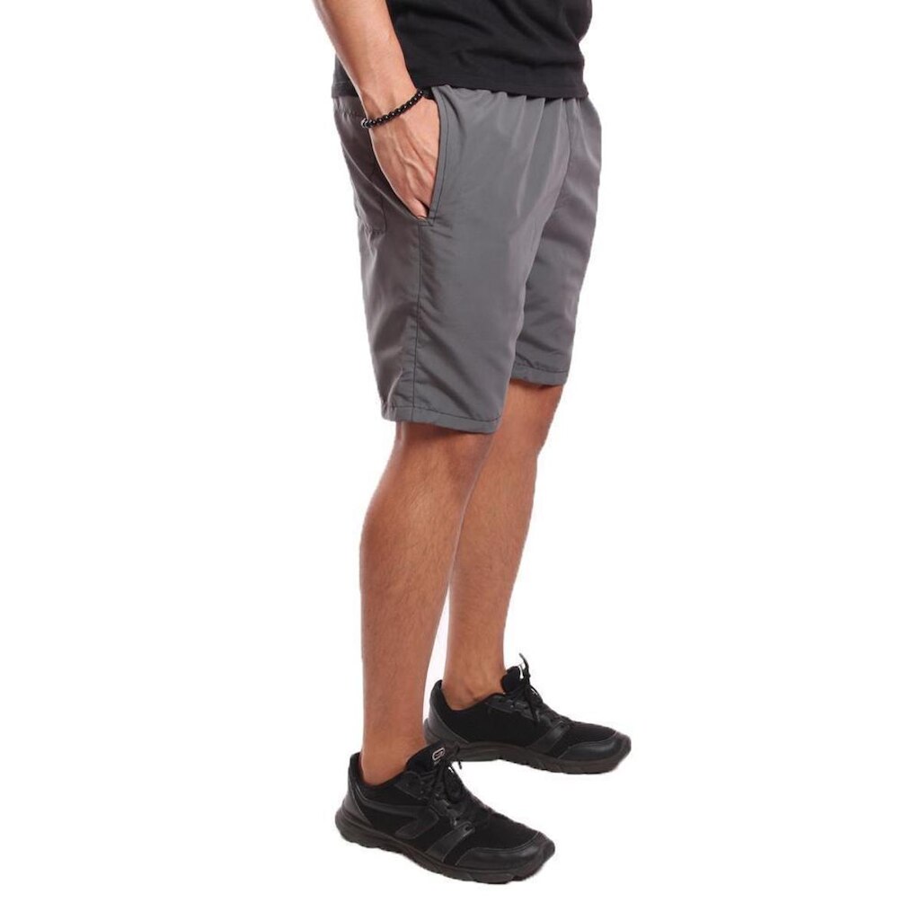 Shorts Curto Tactel Com Bolsos  - Tecido Leve