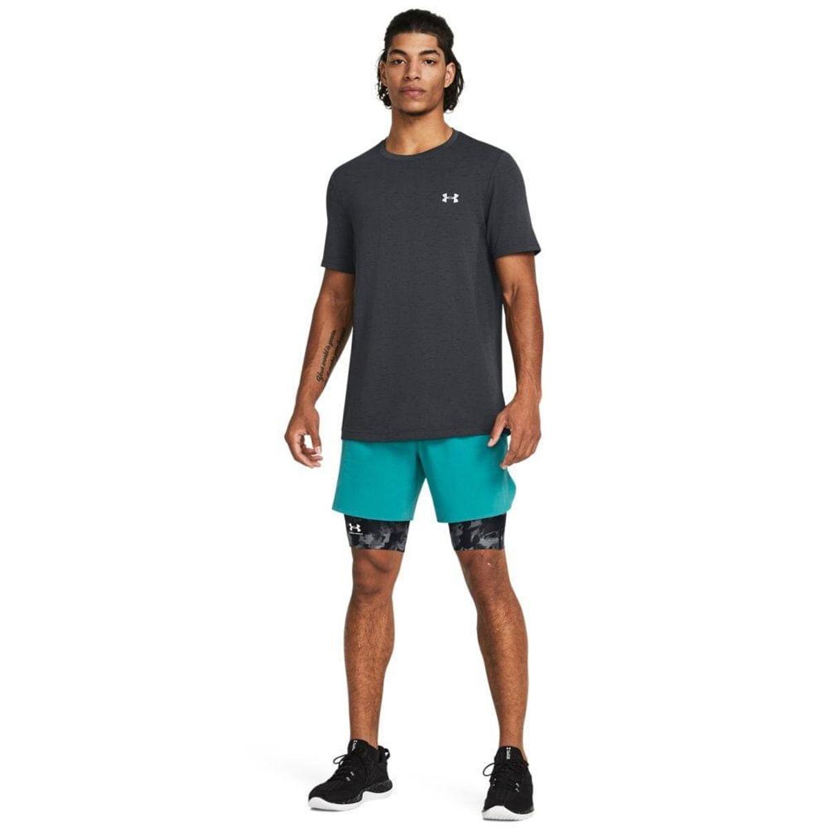 Shorts de Compressão Masculina Under Armour HeatGear Iso-Chill