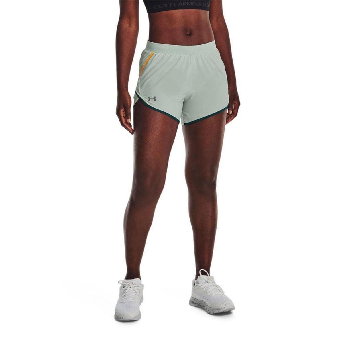 Shorts de Corrida Feminino Under Armour Fly-By 2.0 Menor preço em Shorts de Corrida Feminino Under Armour Fly-By 2.0