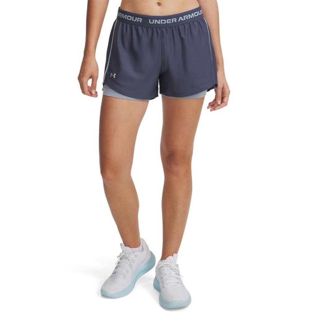 Shorts de Treino 2 em 1 Under Armour Tech Play Feminino
