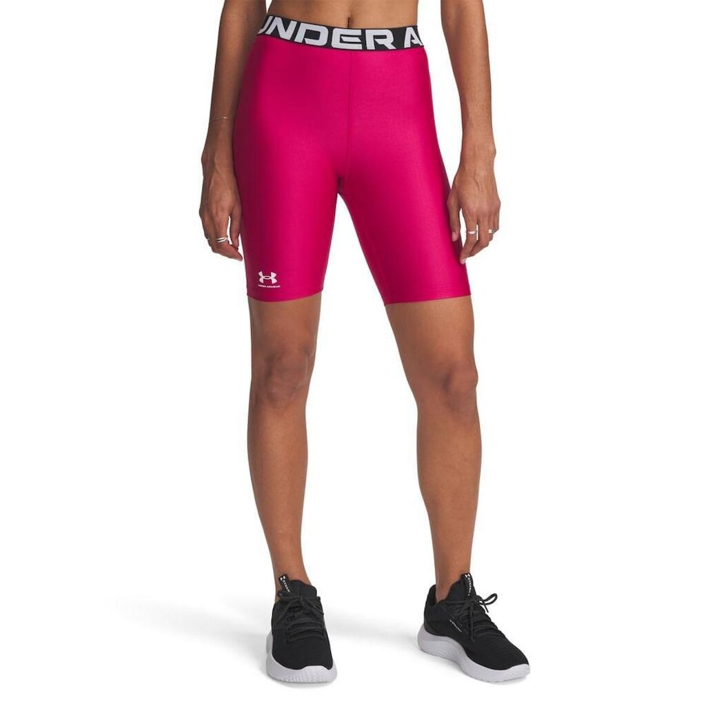 Shorts de Treino Under Armour HeatGear Authentics Feminino PP Cinza