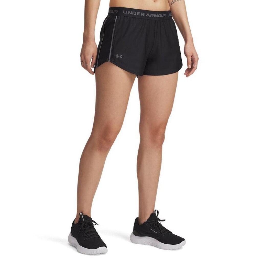 Shorts de Treino Under Armour Tech Play Up Feminino G Verde