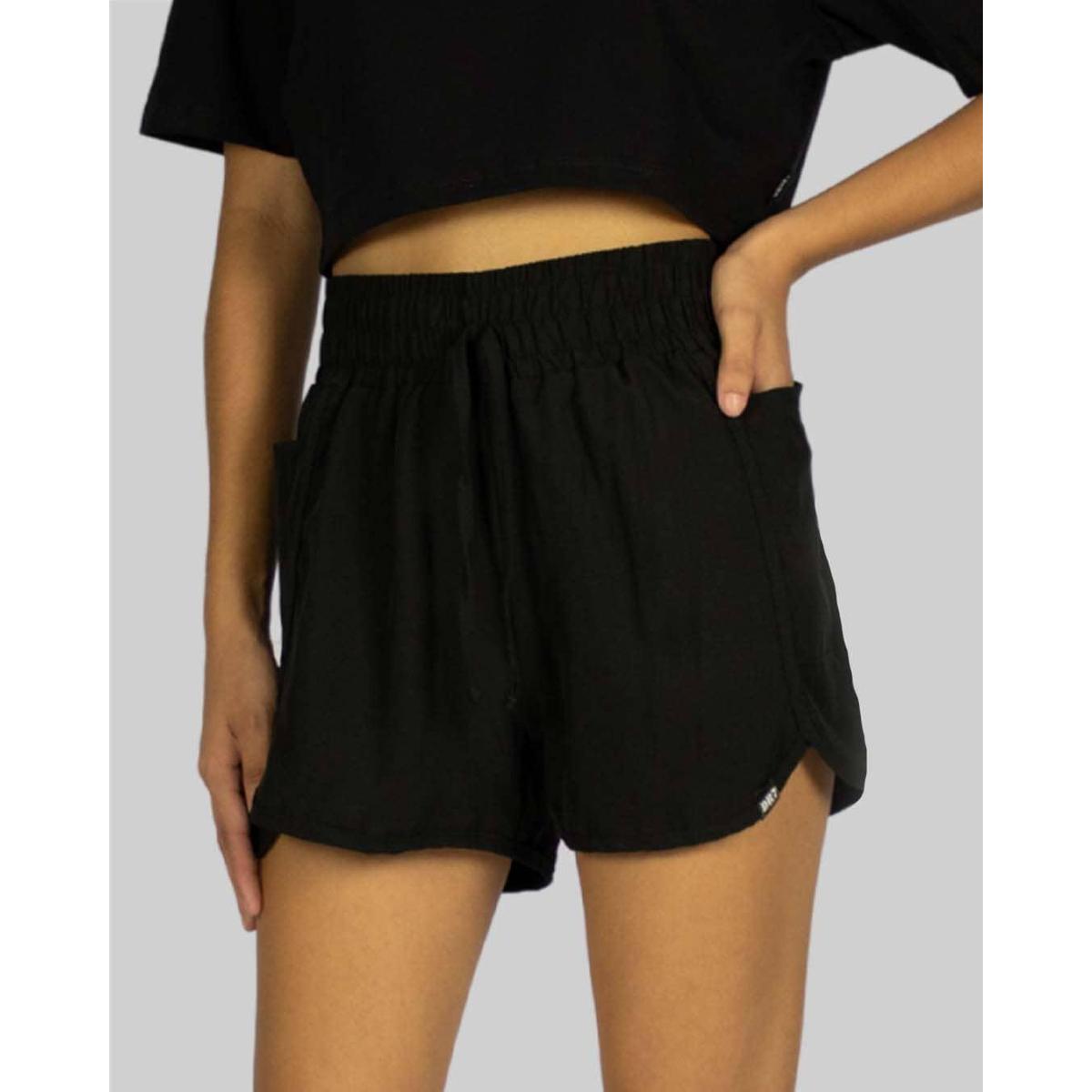 Shorts DR7 Street Feminino Minimal - Preto