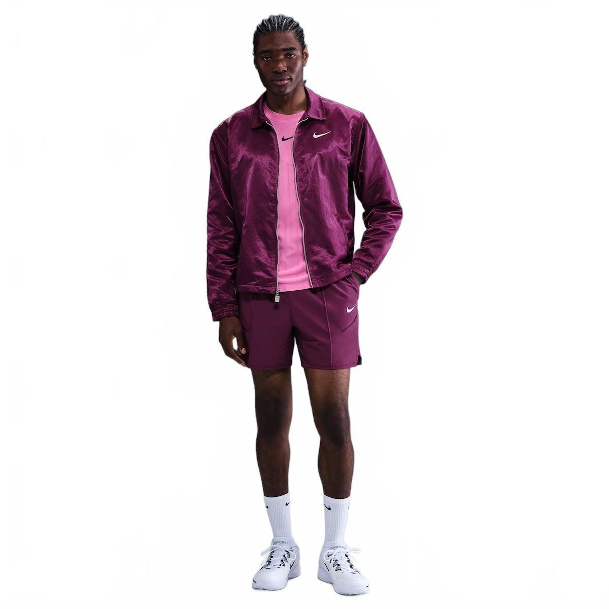 Shorts Dri-FIT Nike Court Slam Masculino - Vermelho | Netshoes