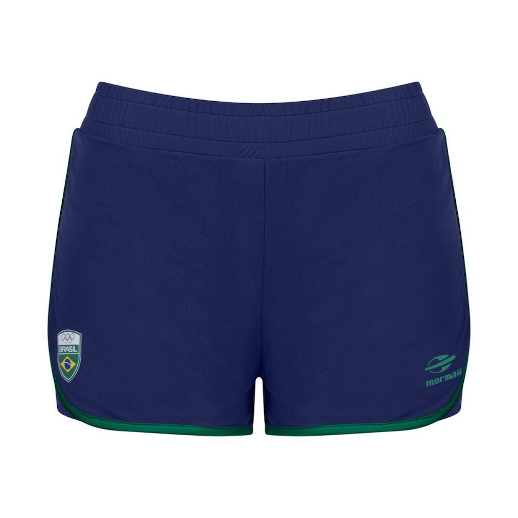 Shorts Duplo Feminino Time Brasil Mormaii