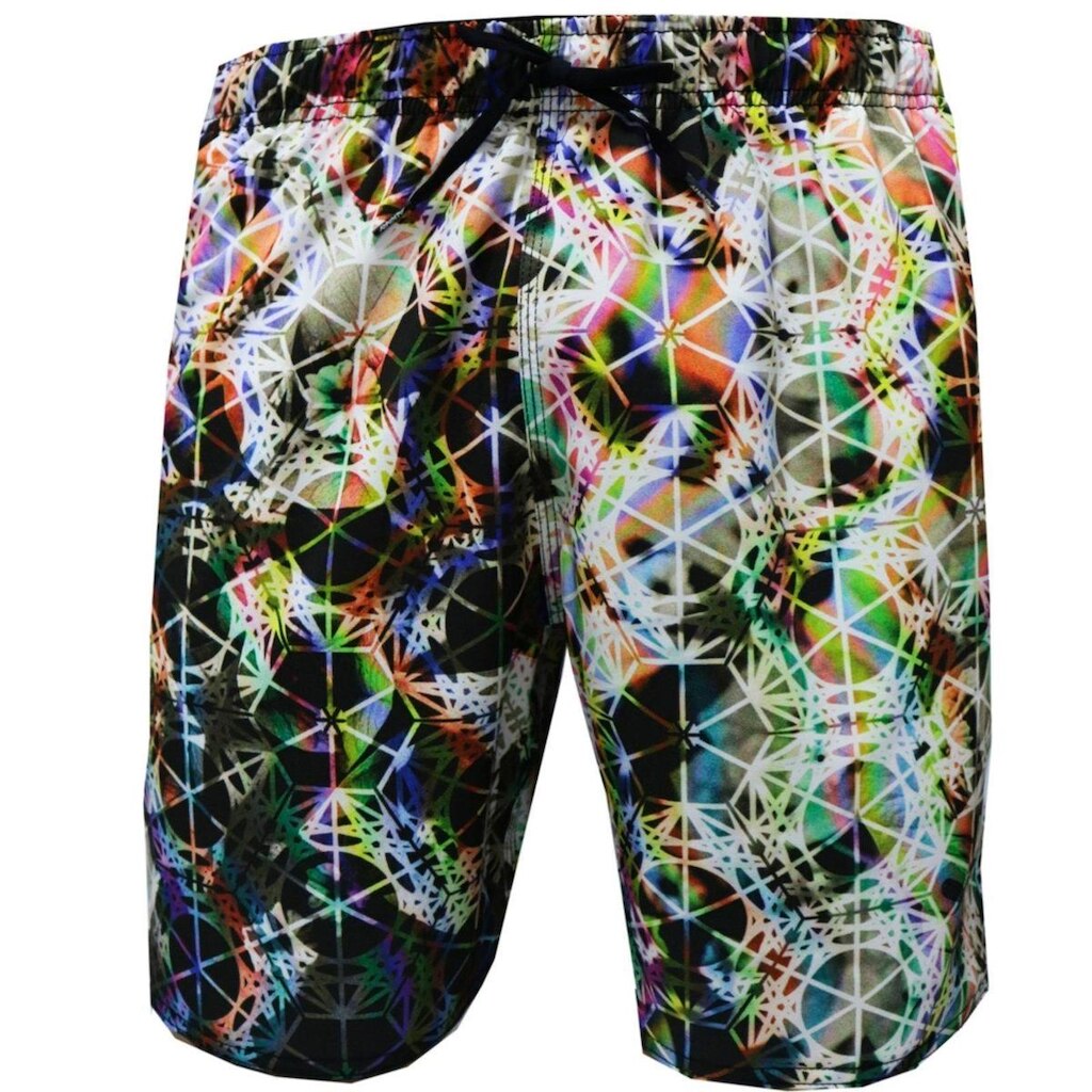 Shorts Elástico Alkary Psicodelico