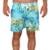 Shorts Elástico Central Surf Central Surf - Verde+Azul