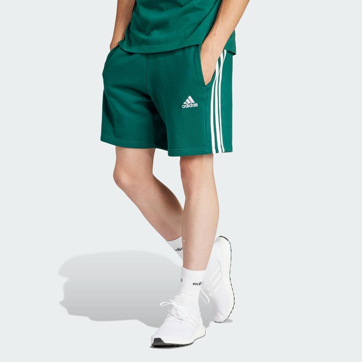 Shorts Essentials 3-Stripes Adidas Masculino