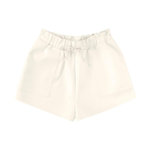 Shorts Feminino Sintético Endless Bege