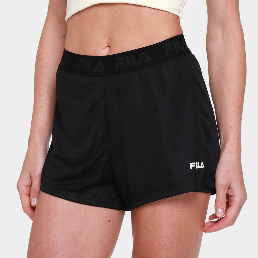 Shorts Fila Duplo Elastic Feminino