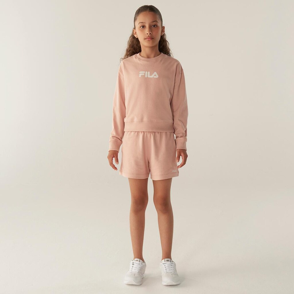 Shorts Fila Regular Letter Light Juvenil